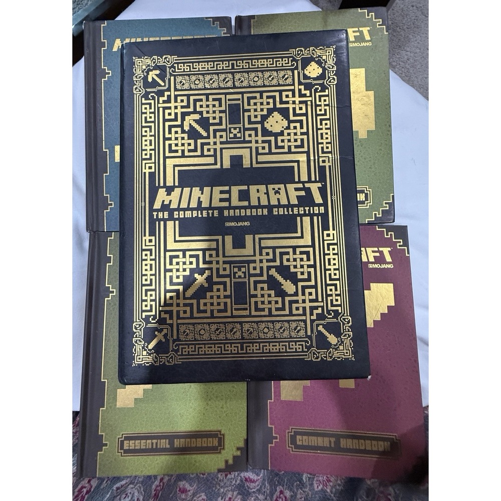 MINECRAFT: THE COMPLETE HANDBOOK COLLECTION By Mojang - Hardcover 2014